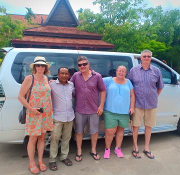 Taxi privé entre Siem Reap - Kep