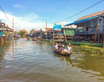 Visite du lac Tonlé Sap - Explorez le village de pêcheurs du village à la flottaison